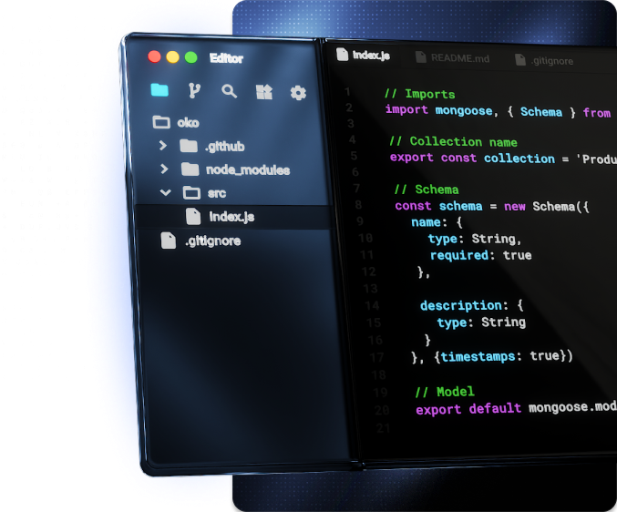 Oko Solutions development team - Professional web development from MVP to enterprise platforms